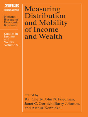 cover image of Measuring Distribution and Mobility of Income and Wealth